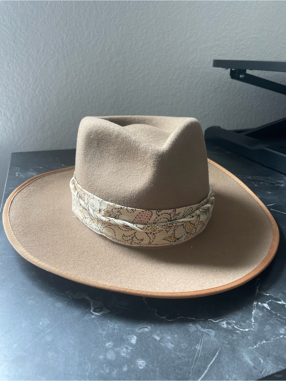 GIGI PIP Tan Hat - Branded on Back